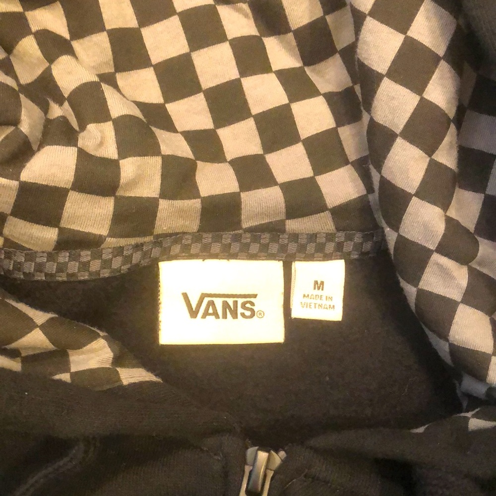 Mens Vans zip up hoodie